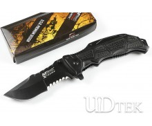 Mtech-850 fast opening folding knife with Aluminum and steel handle UD405445
